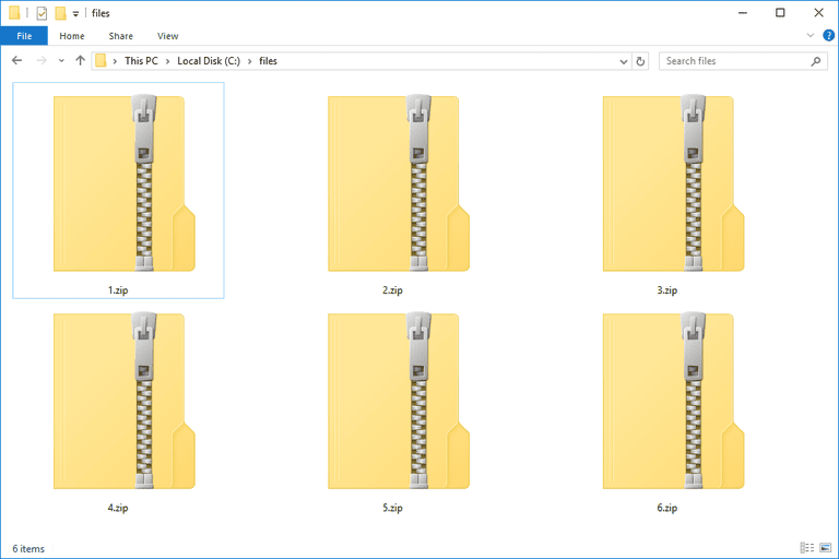 How To Zip Files