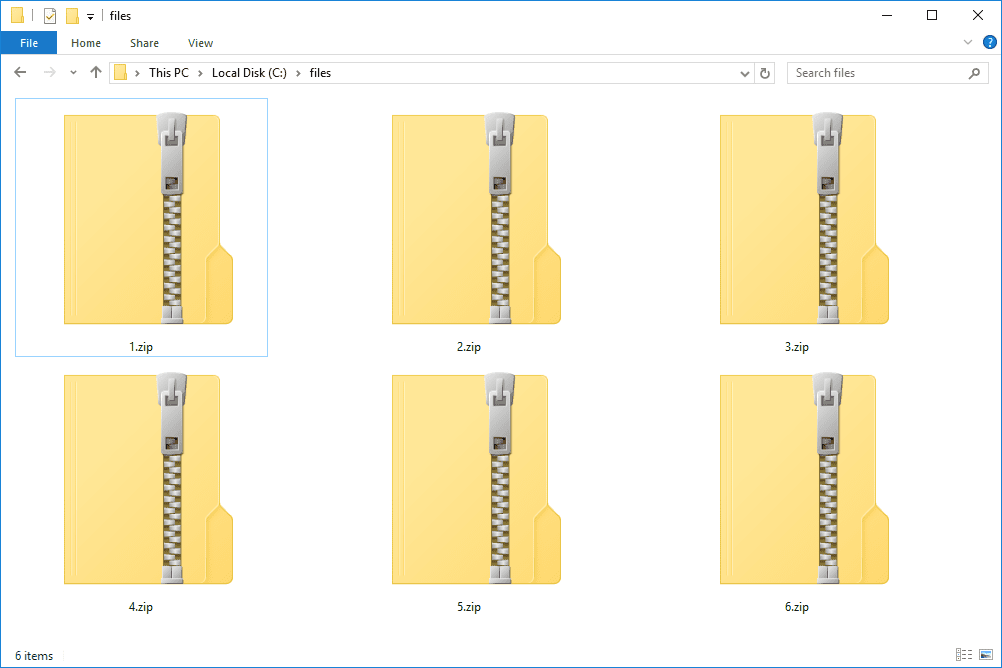 How To Zip A File