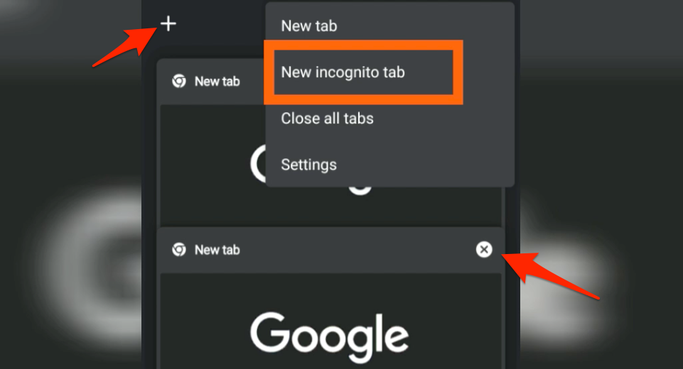 How To Open Incognito Tab