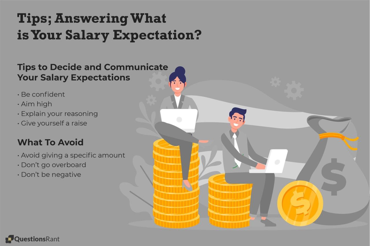 How To Answer Salary Expectations