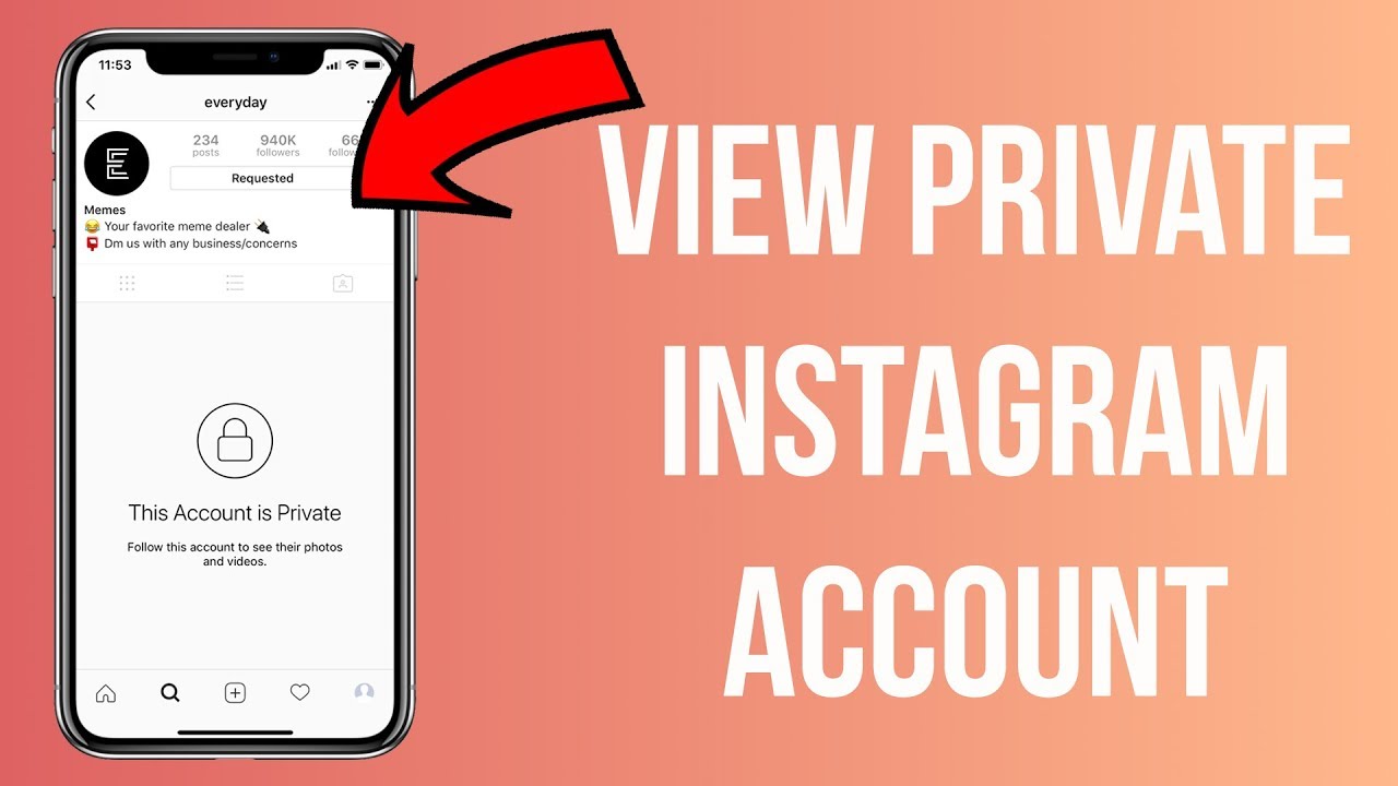 How To See Private Instagram