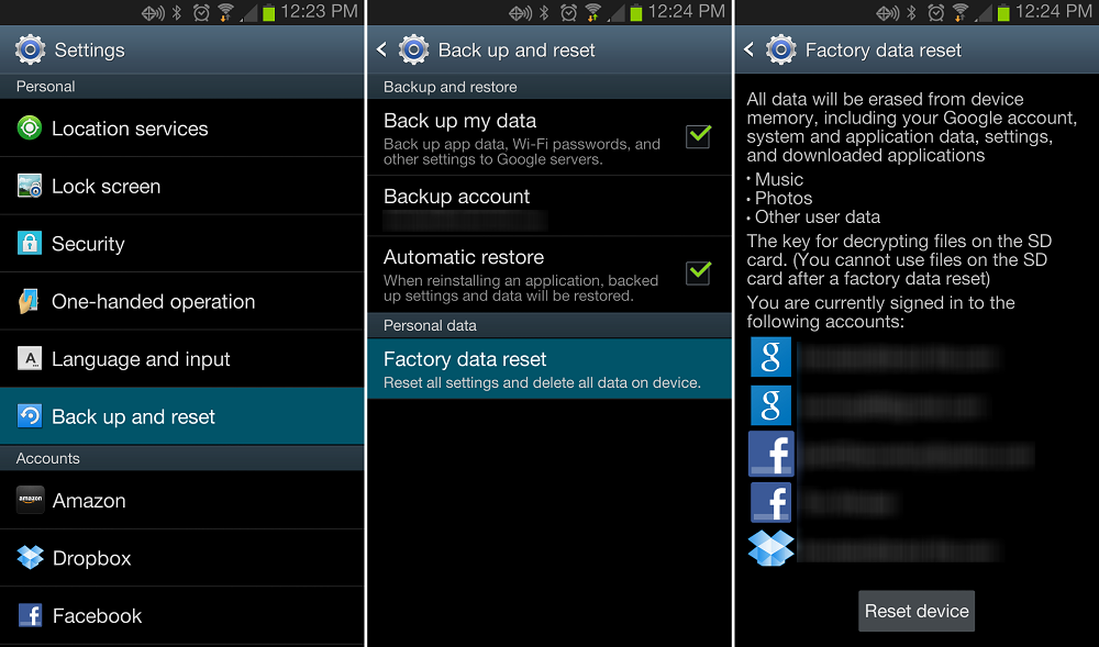 How To Factory Reset