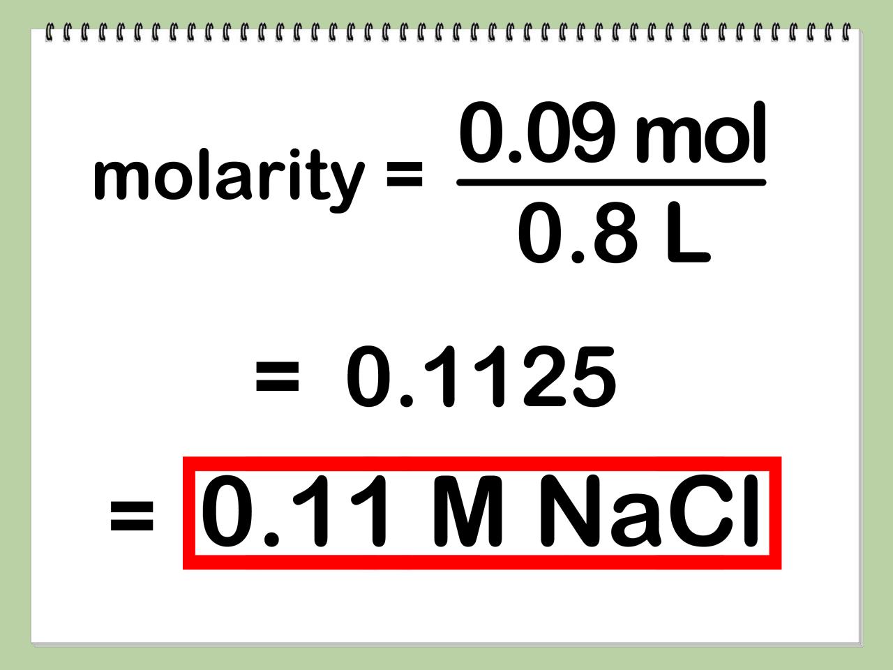 How To Find Molarity