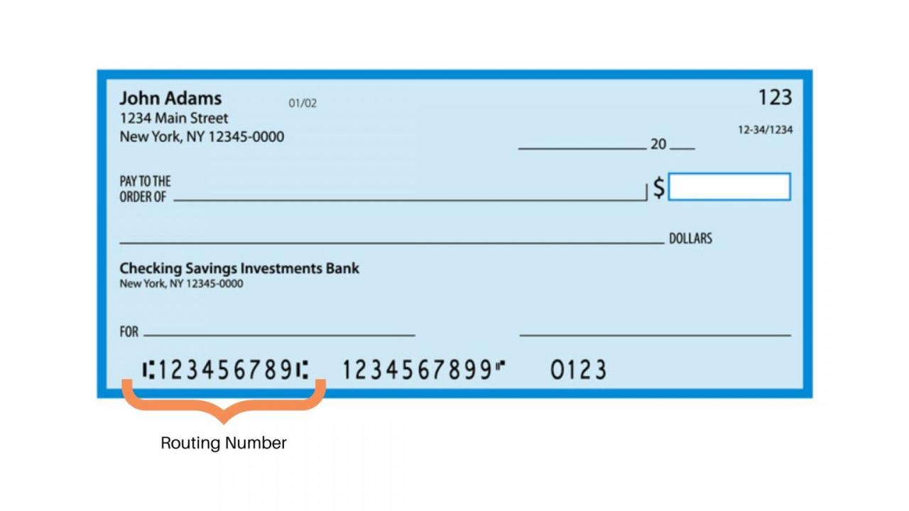 How To Find Routing Number