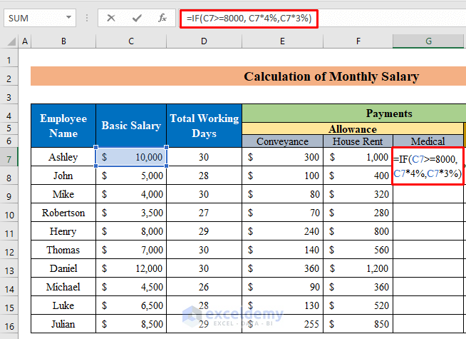 How To Calculate Monthly Income