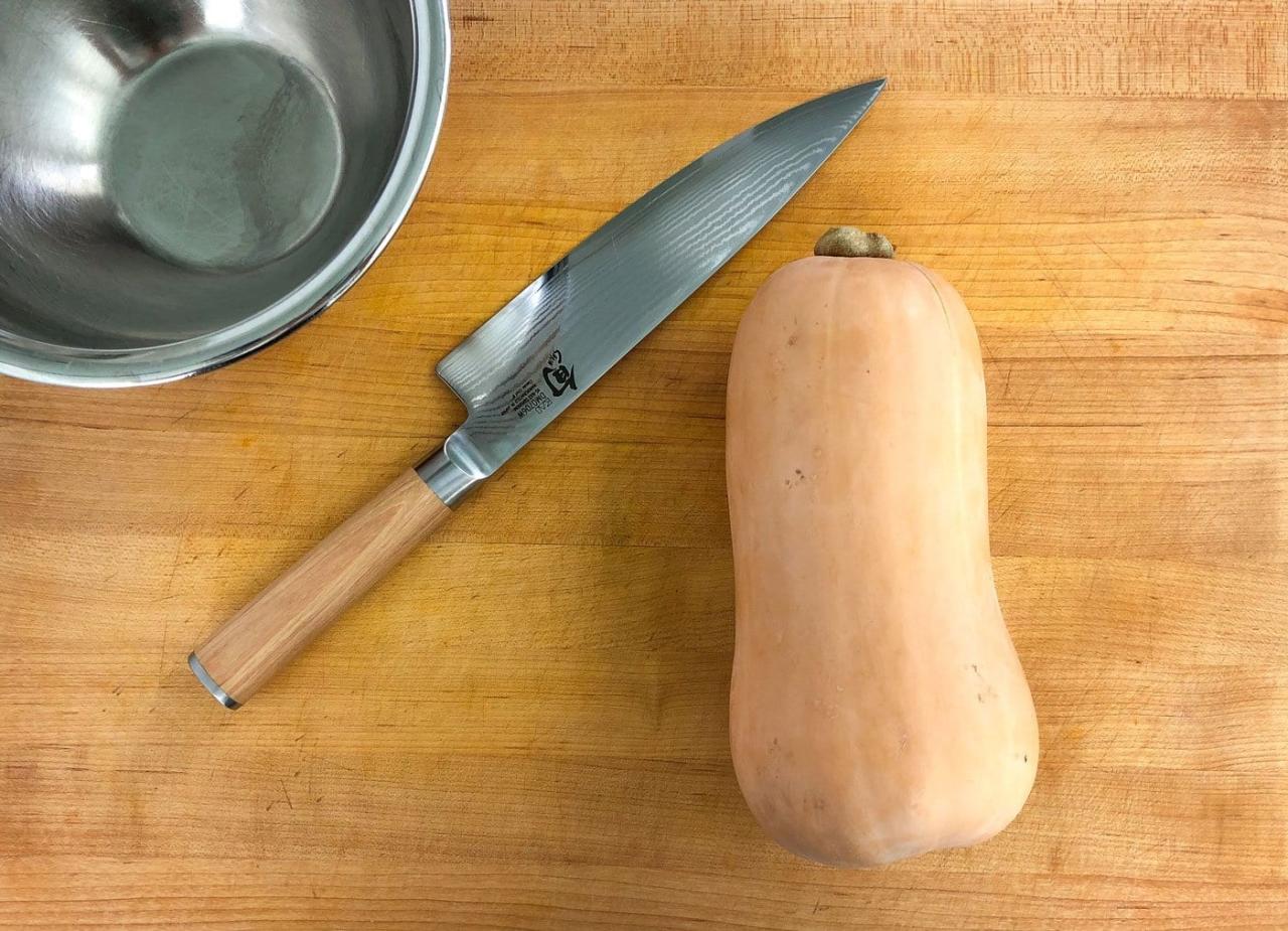 How To Cut Butternut Squash