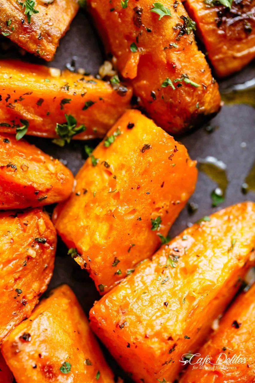 How To Roast Sweet Potatoes