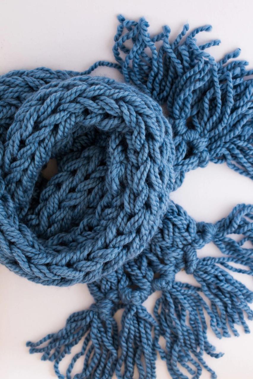 How To Knit A Scarf