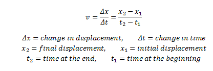 How To Find Average Velocity