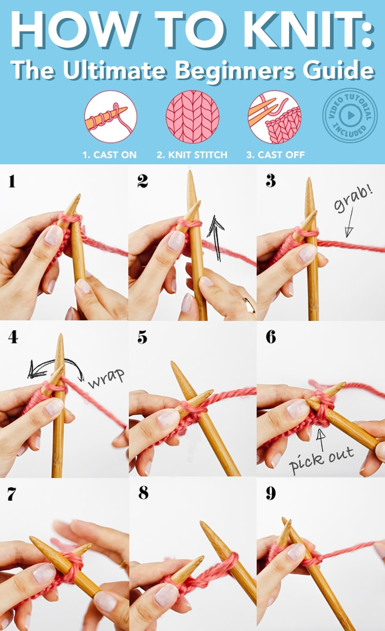 How To Knit For Beginners