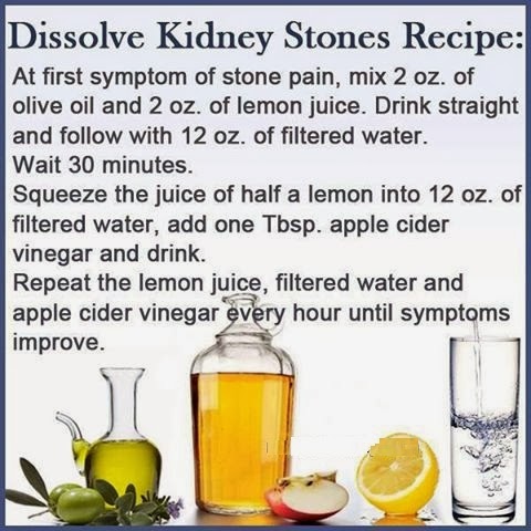 How To Dissolve Kidney Stones