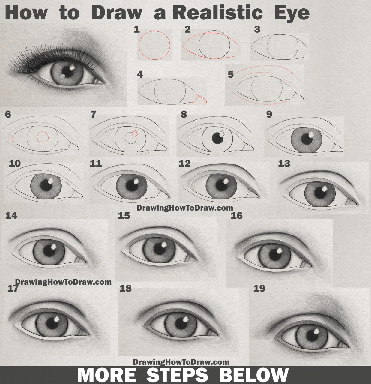 How To Draw A Eye