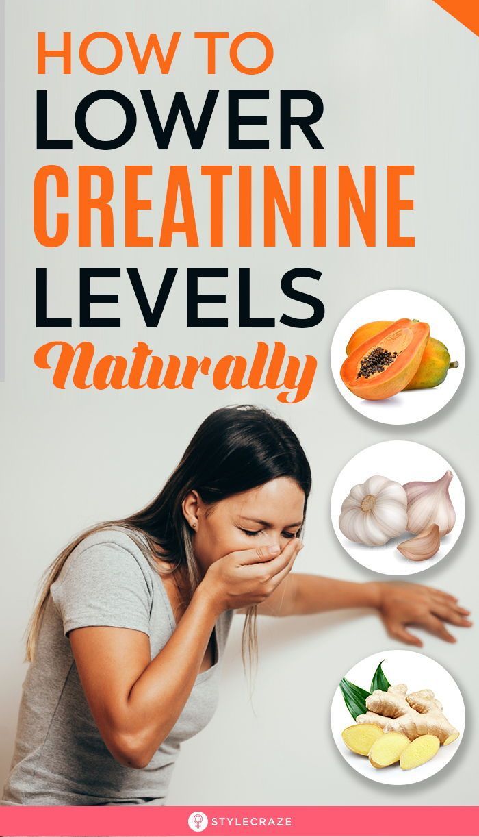 How To Lower Creatinine Levels