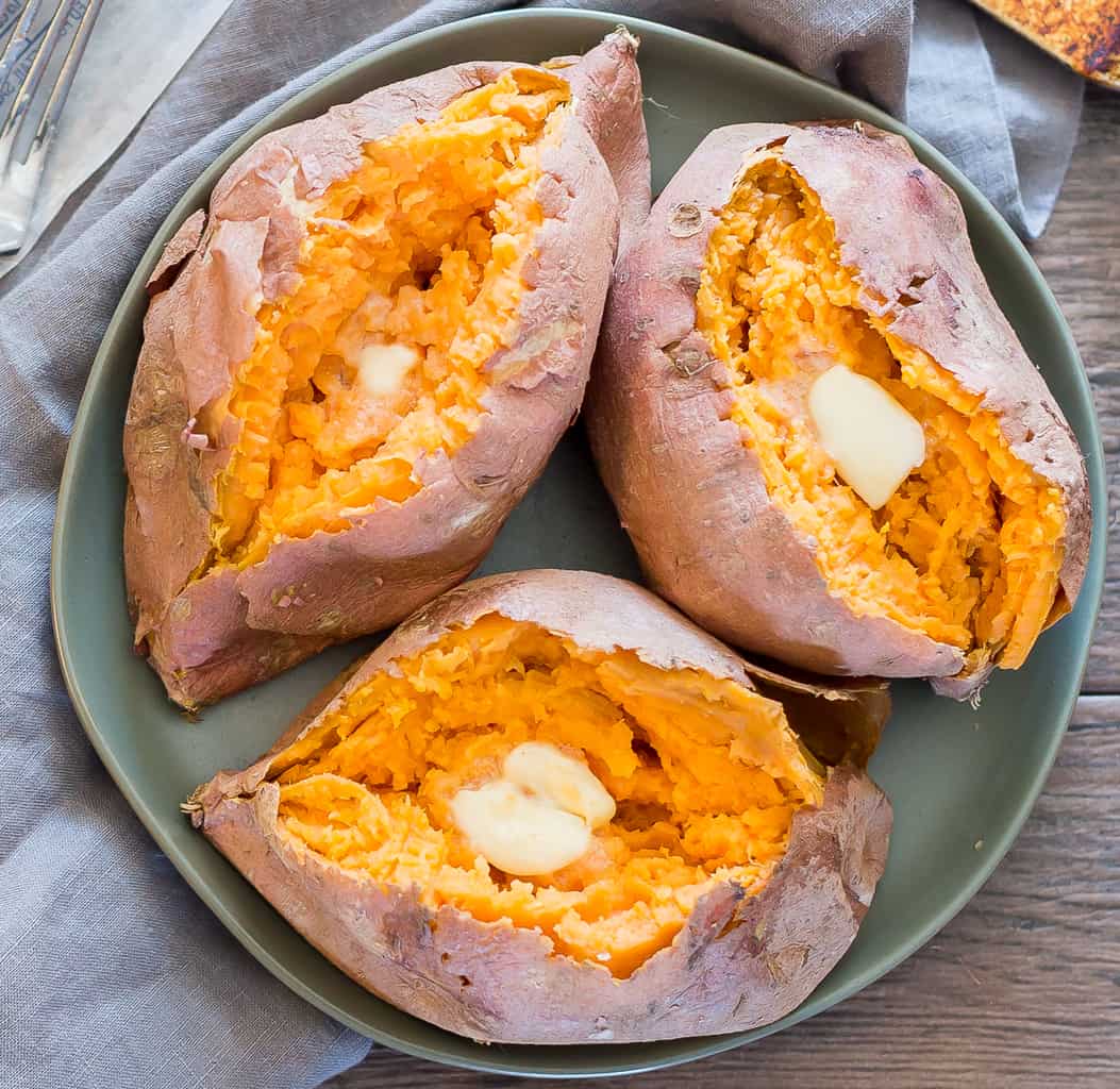 How To Microwave Sweet Potatoes