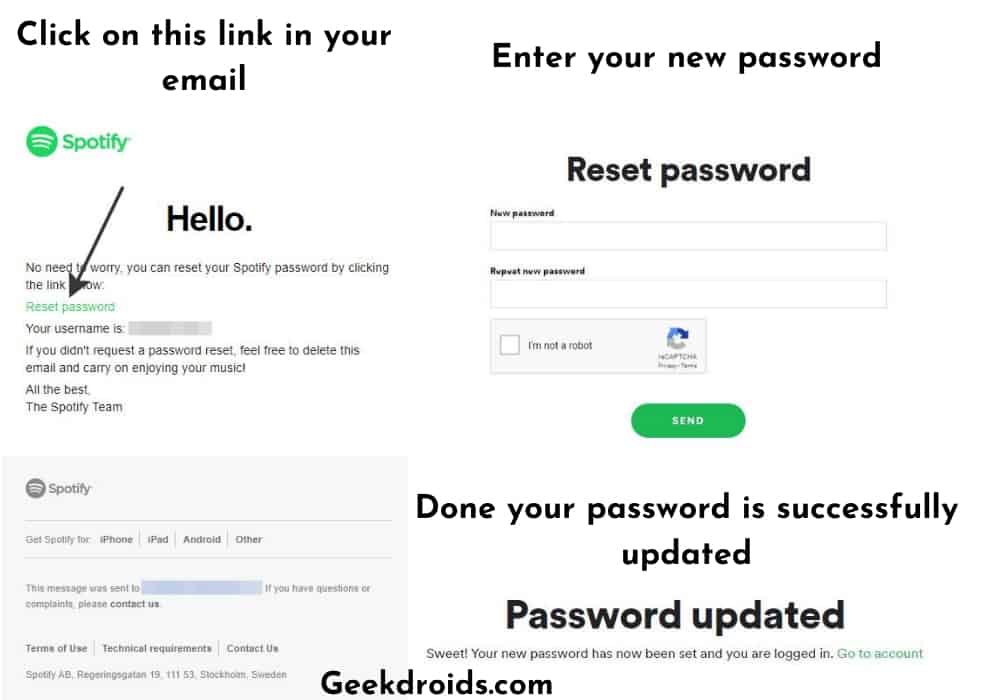 How To Change Spotify Password