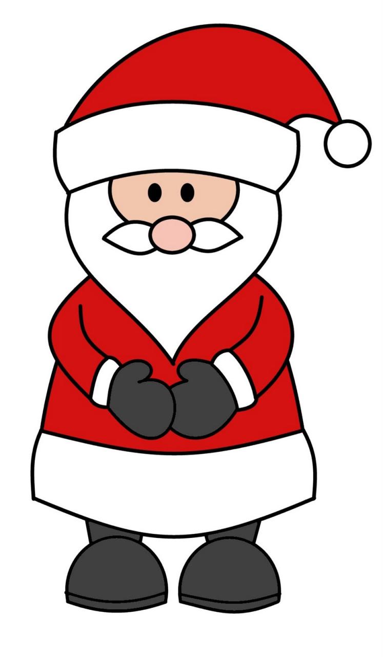 How To Draw Santa