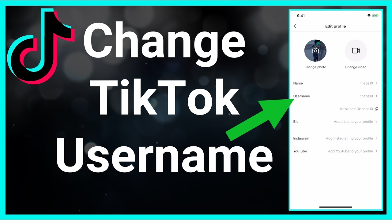 How To Change Tiktok Username