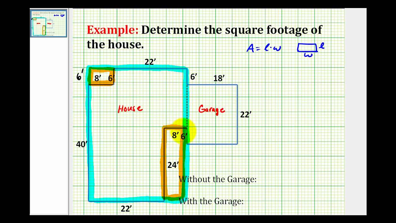 How To Get Square Feet