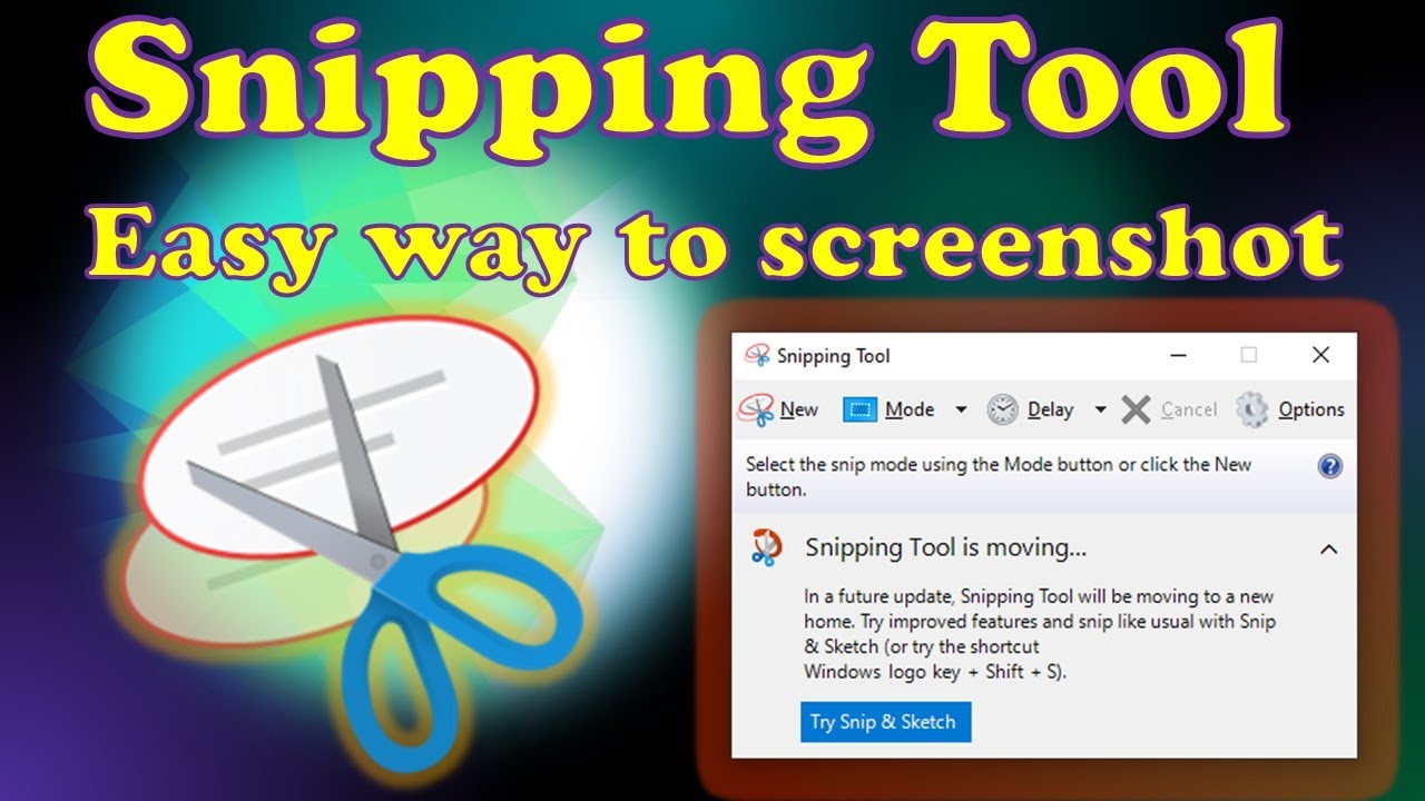 How To Use Snipping Tool