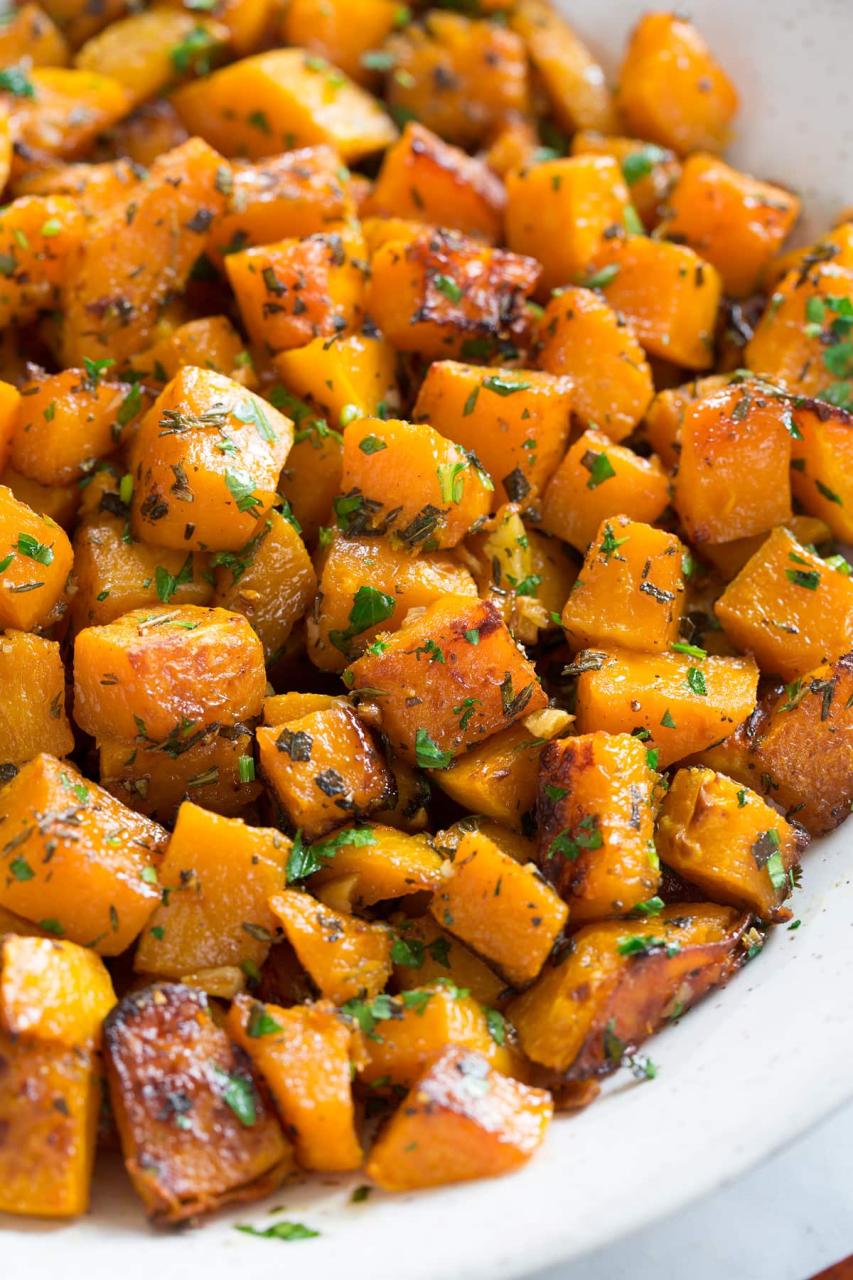 How To Roast Butternut Squash