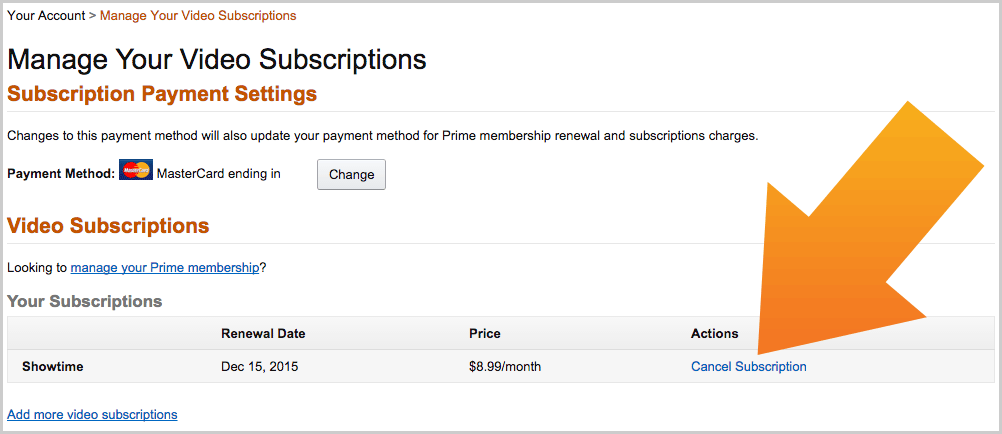 How To Cancel Amazon Subscription